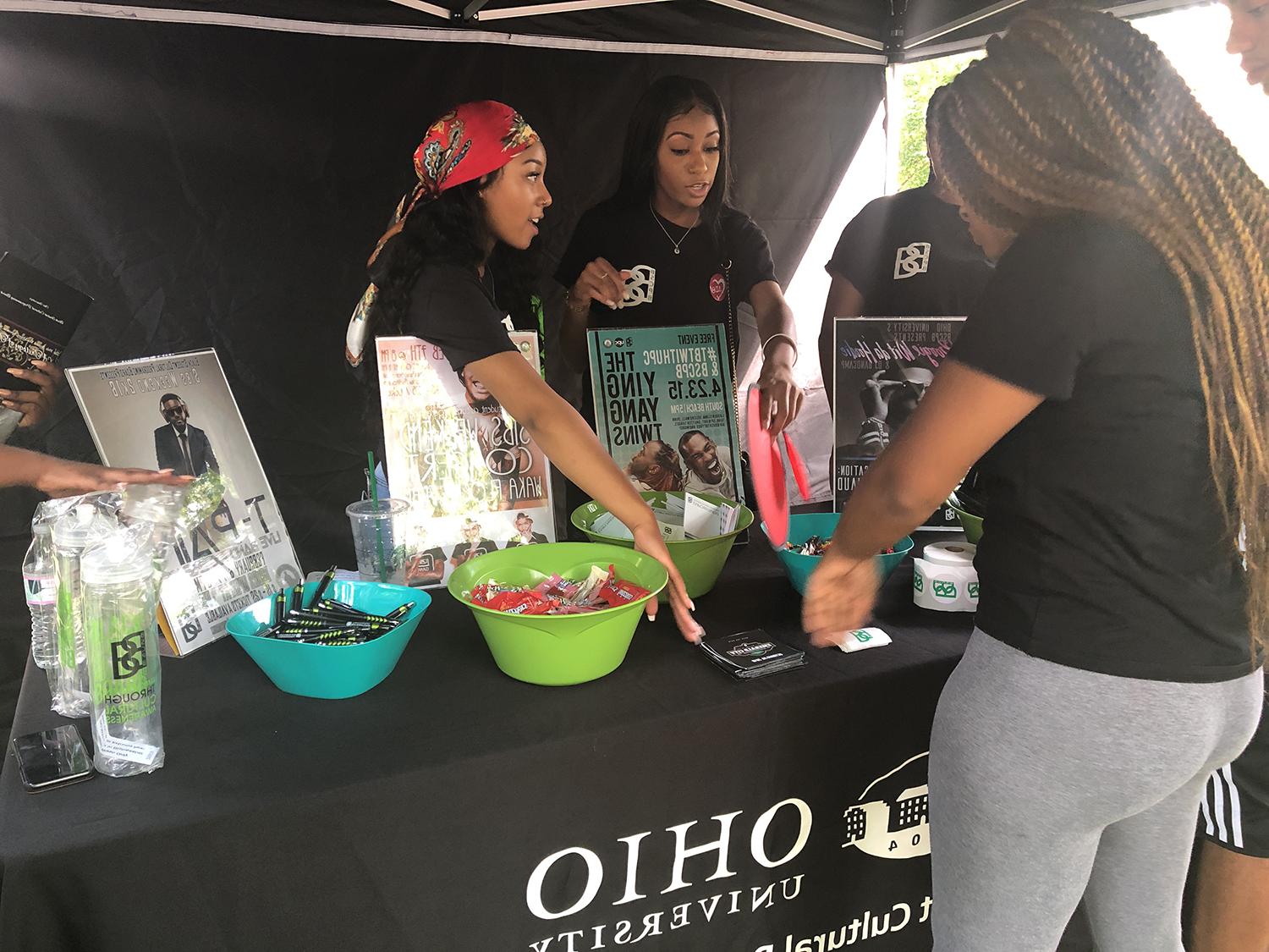 BSCPB table at involvement fair 2018