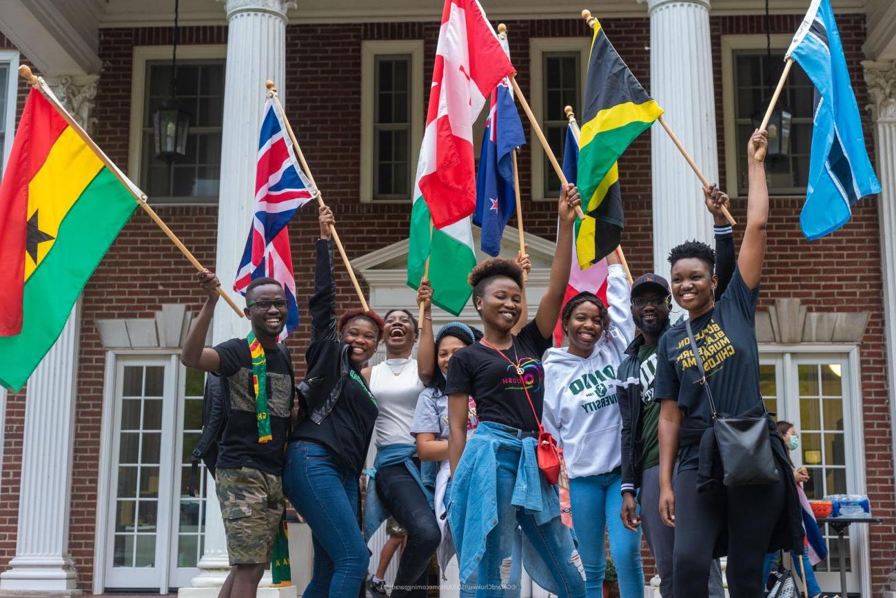 2021 International Student Union Homecoming parade