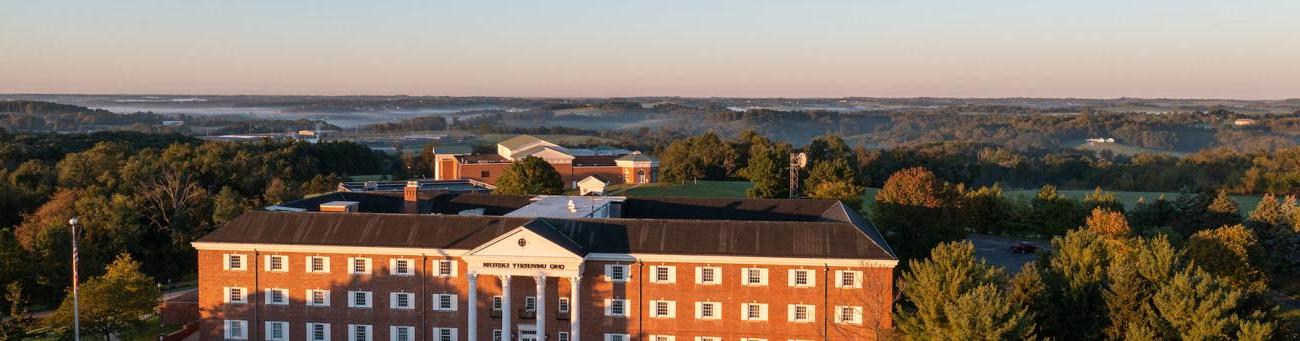 Aerial photo of Ohio University Eastern