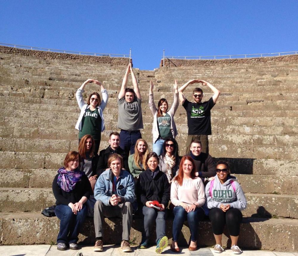 group of people in colosseum 