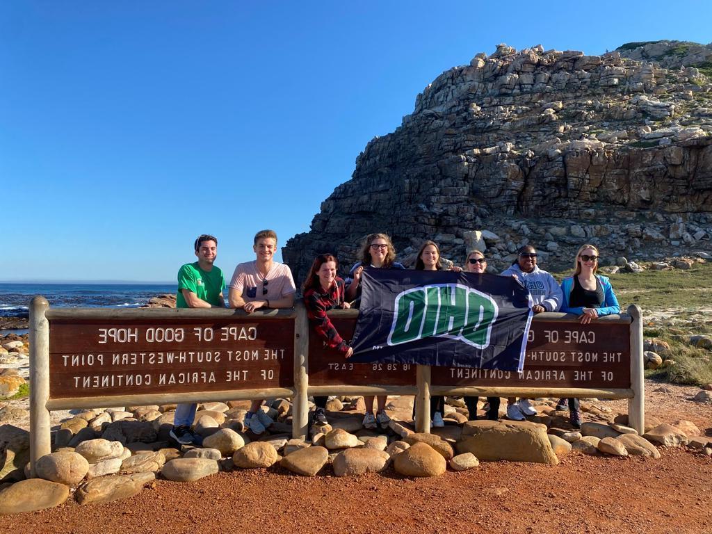 Students at Cape of Good Hope